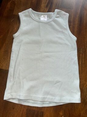 Velvet Fawn Sleeveless Ribbed Tank Top